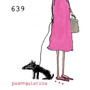  12 x 12 cm - biglietto + busta + filo