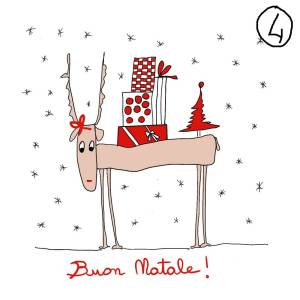  Biglietti 12 x 12 cm.